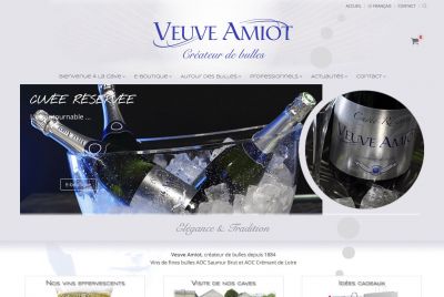 Boutique E-commerce Veuve Amiot