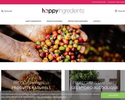 Happy Ingredients, le shop !